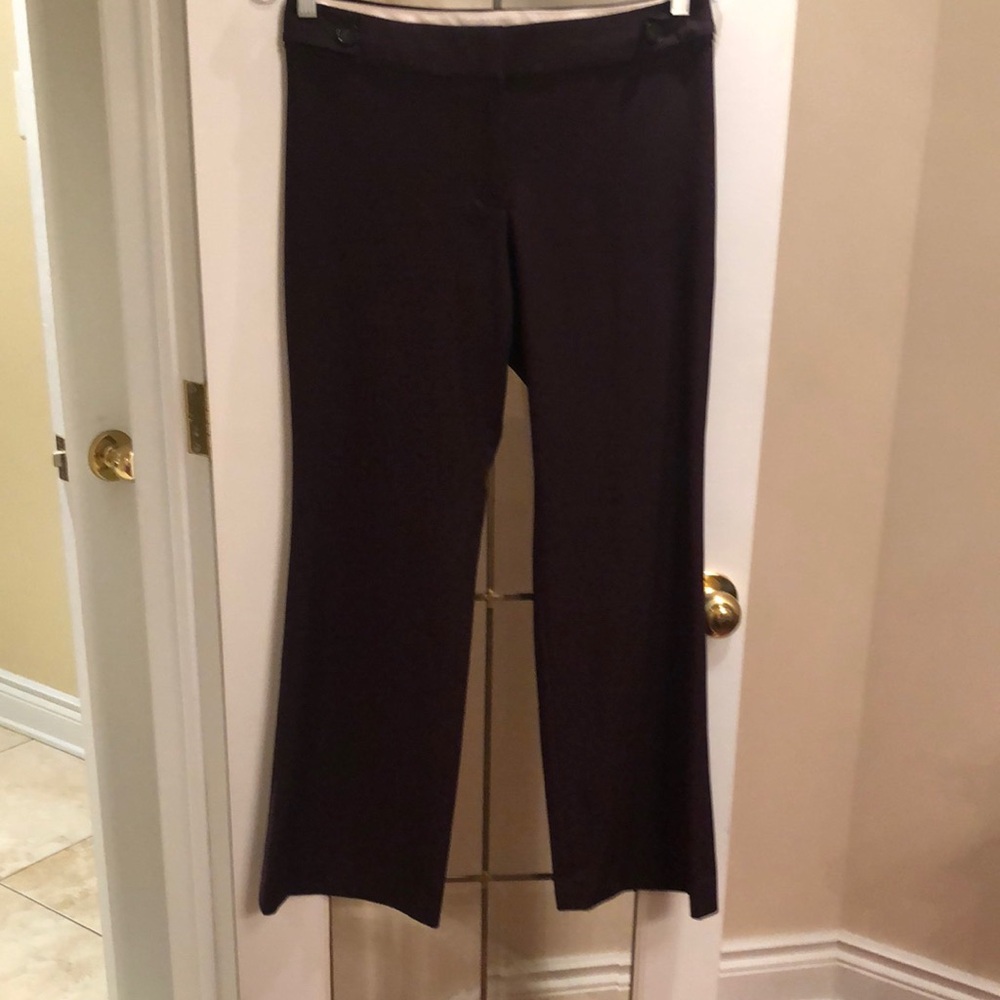 Elegant Dark Burgundy Women's Pants
